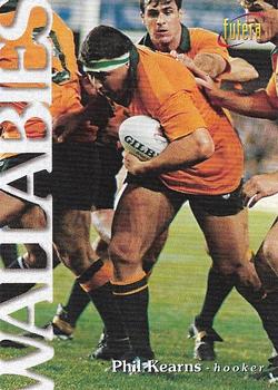 1996 Futera Rugby Union #16 Phil Kearns Front